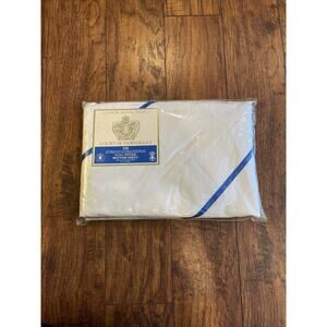 NEW Cannon Royal Family Court Of Versailles Fitted White Full Bottom Sheet Lux!